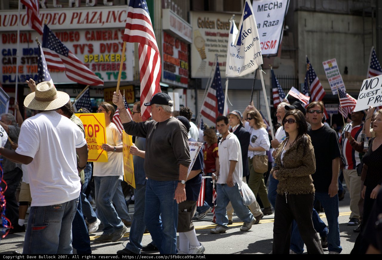 Marching with the Stars and Stripes