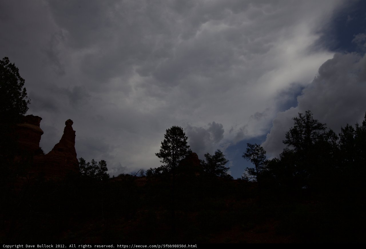 Moody Skies Above Sedona