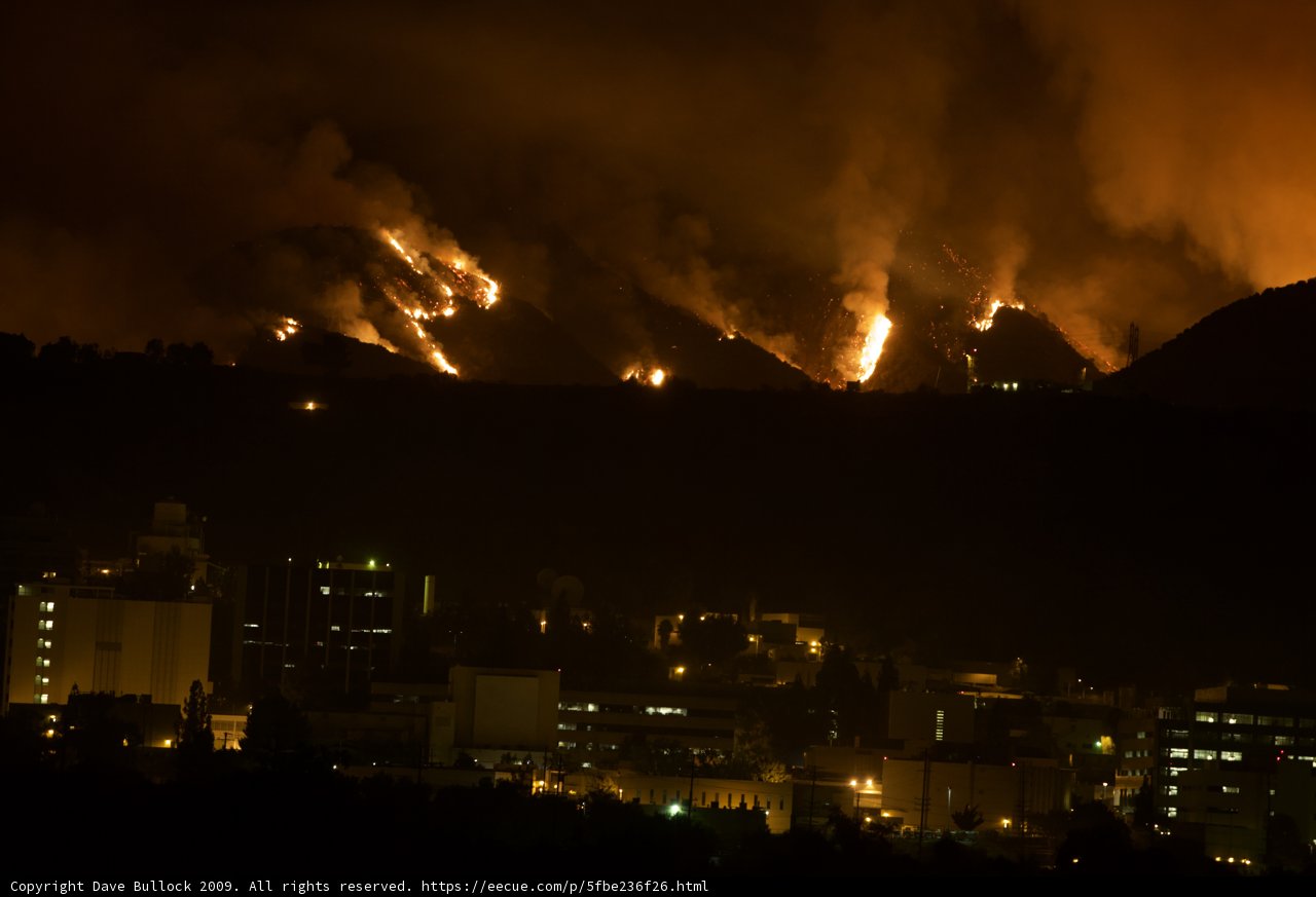 Blazing Hills Above the City