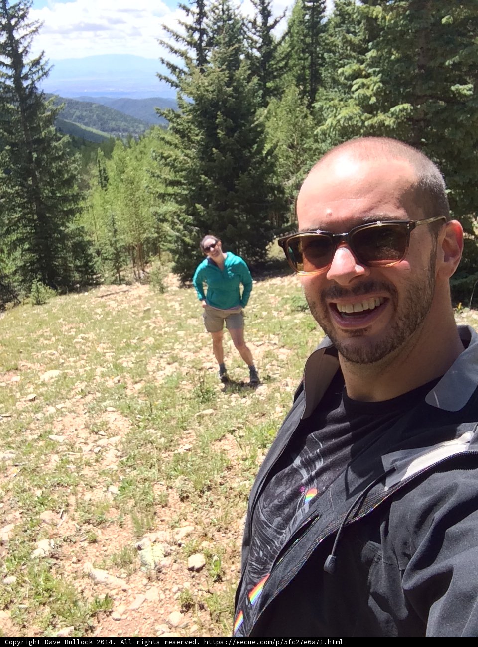 Selfie on the Wilderness Hill
