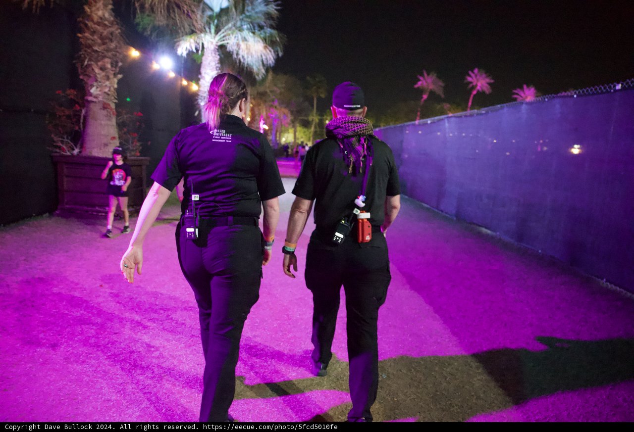 Night Patrol at Coachella 2024