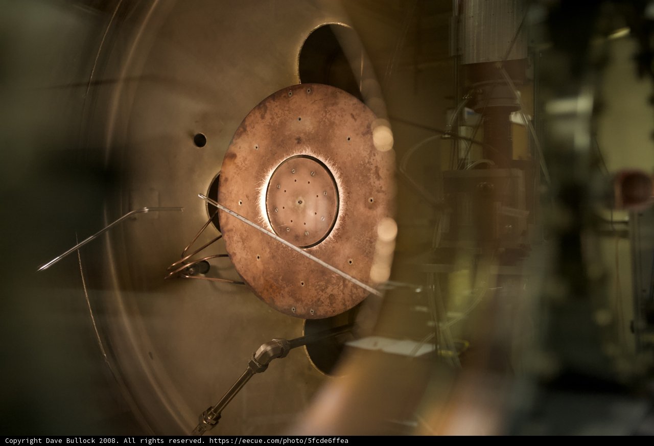 Rusty Sphere in a Machine