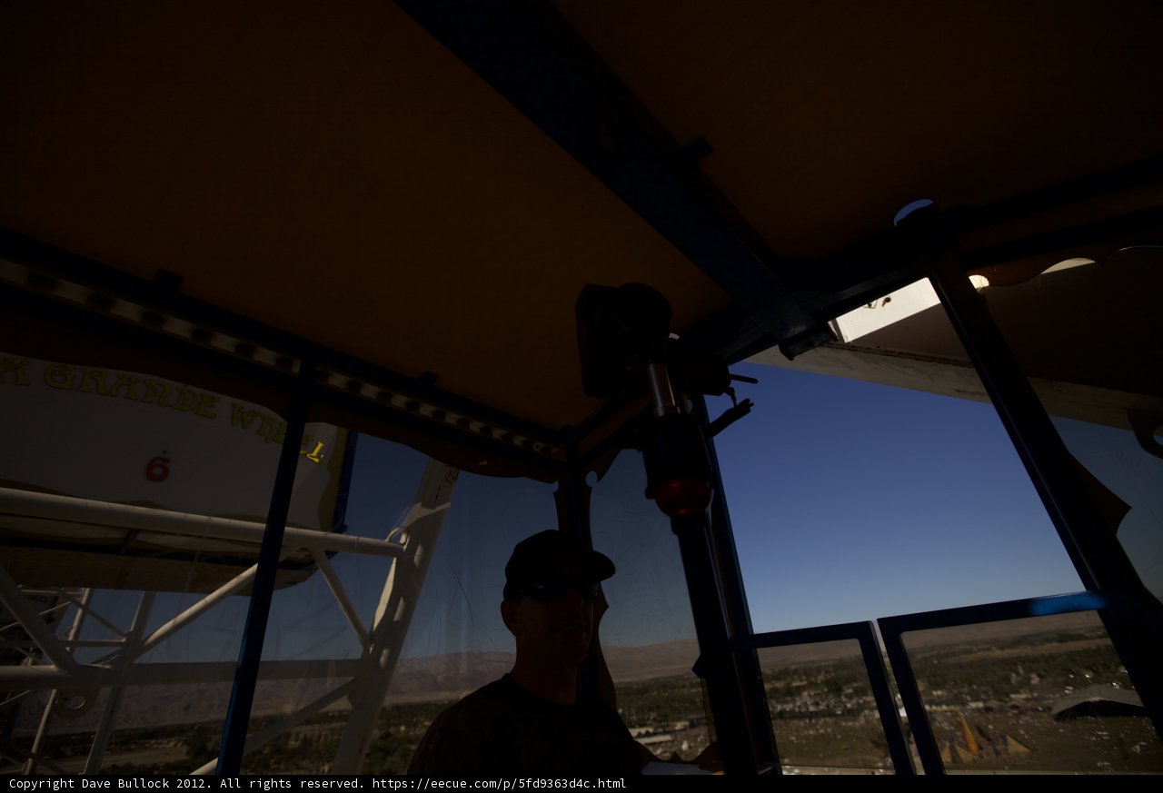 Massive Metal Structure Provides Shelter for Man