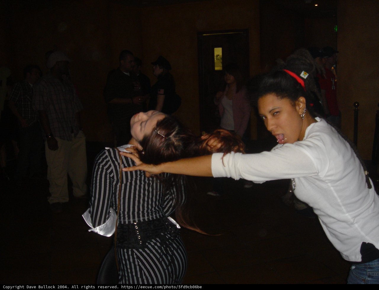 White Shirt Tango at the Night Club