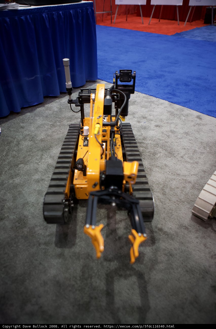 Futuristic Robot on Display at Homeland Security Con