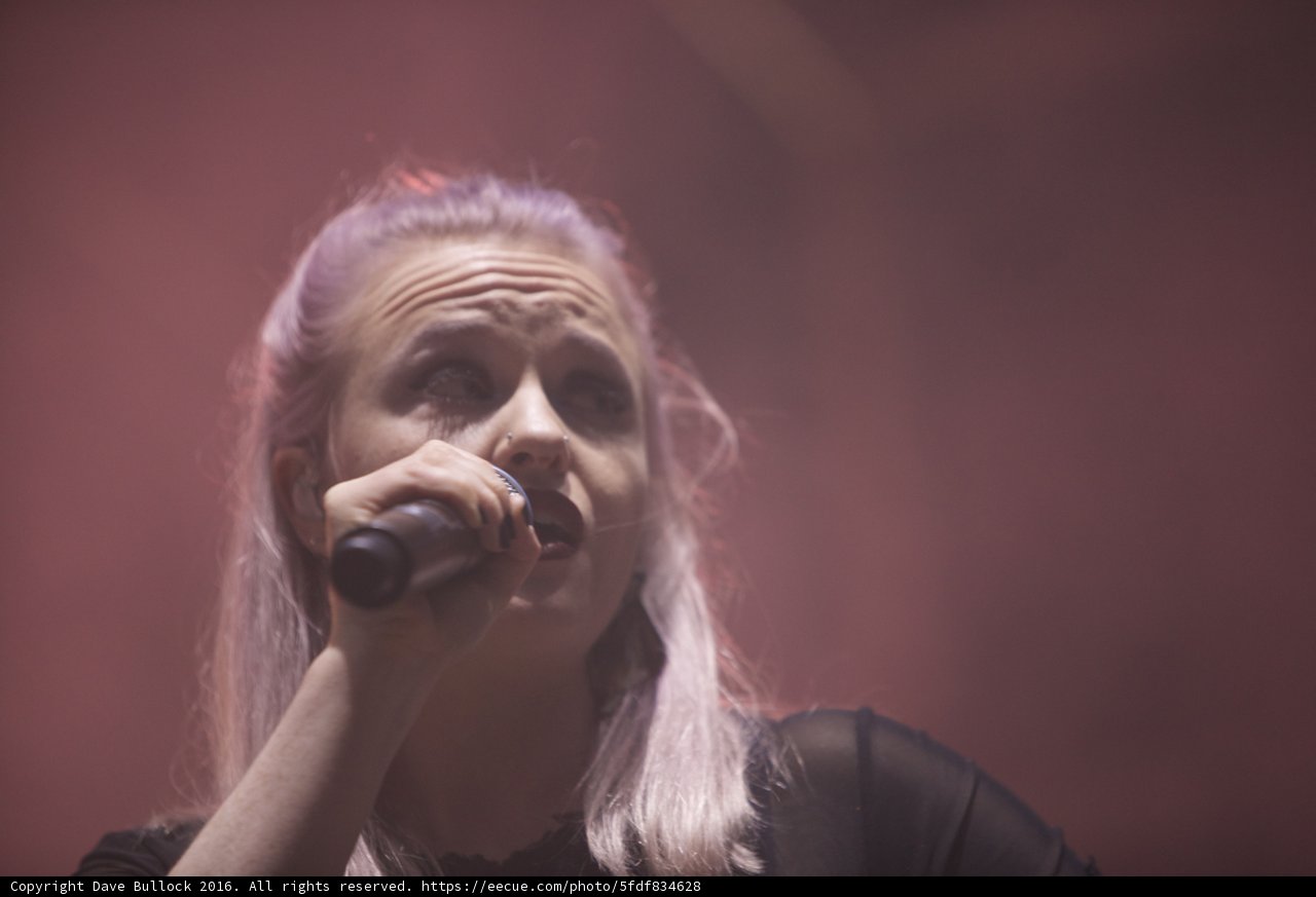 Purple-Haired Singer Rocks Coachella Stage