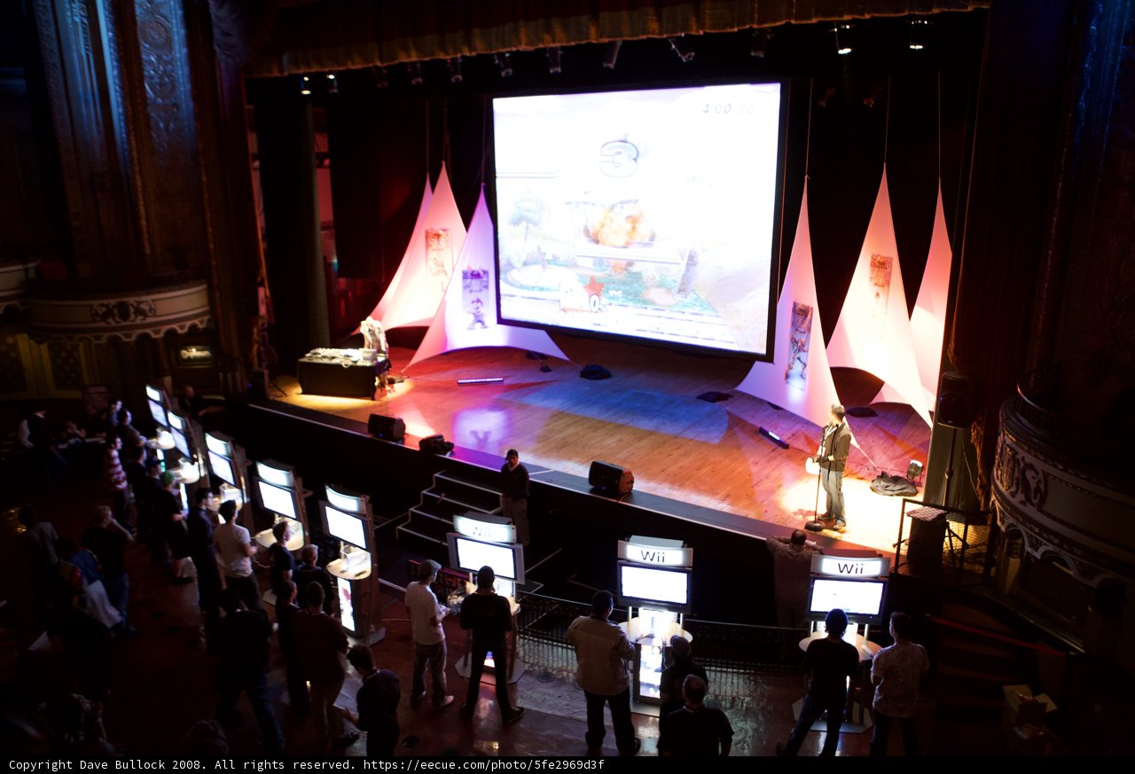 A Packed Theater for Video Game Orpheum