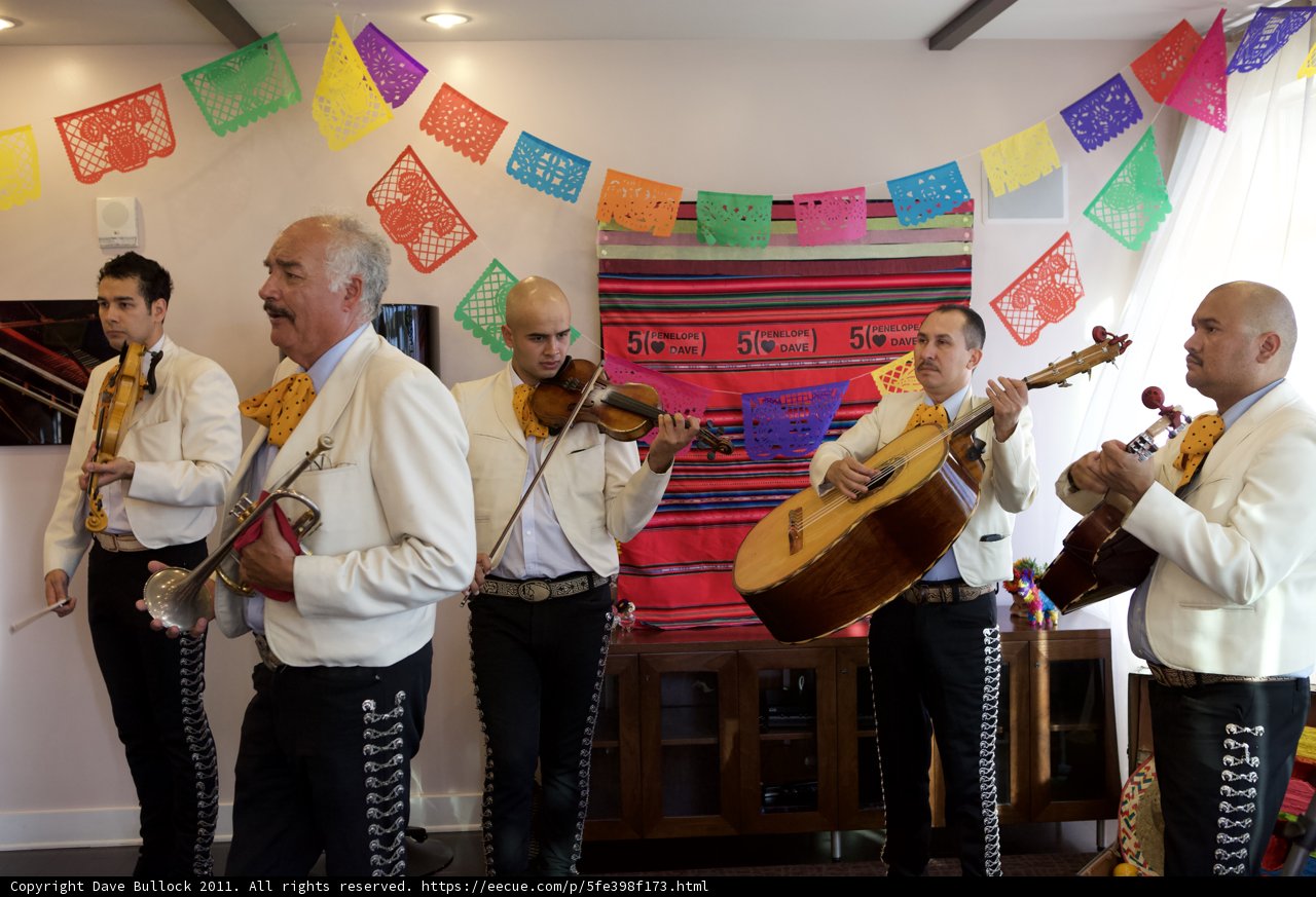 Mariachi Band in Full Swing