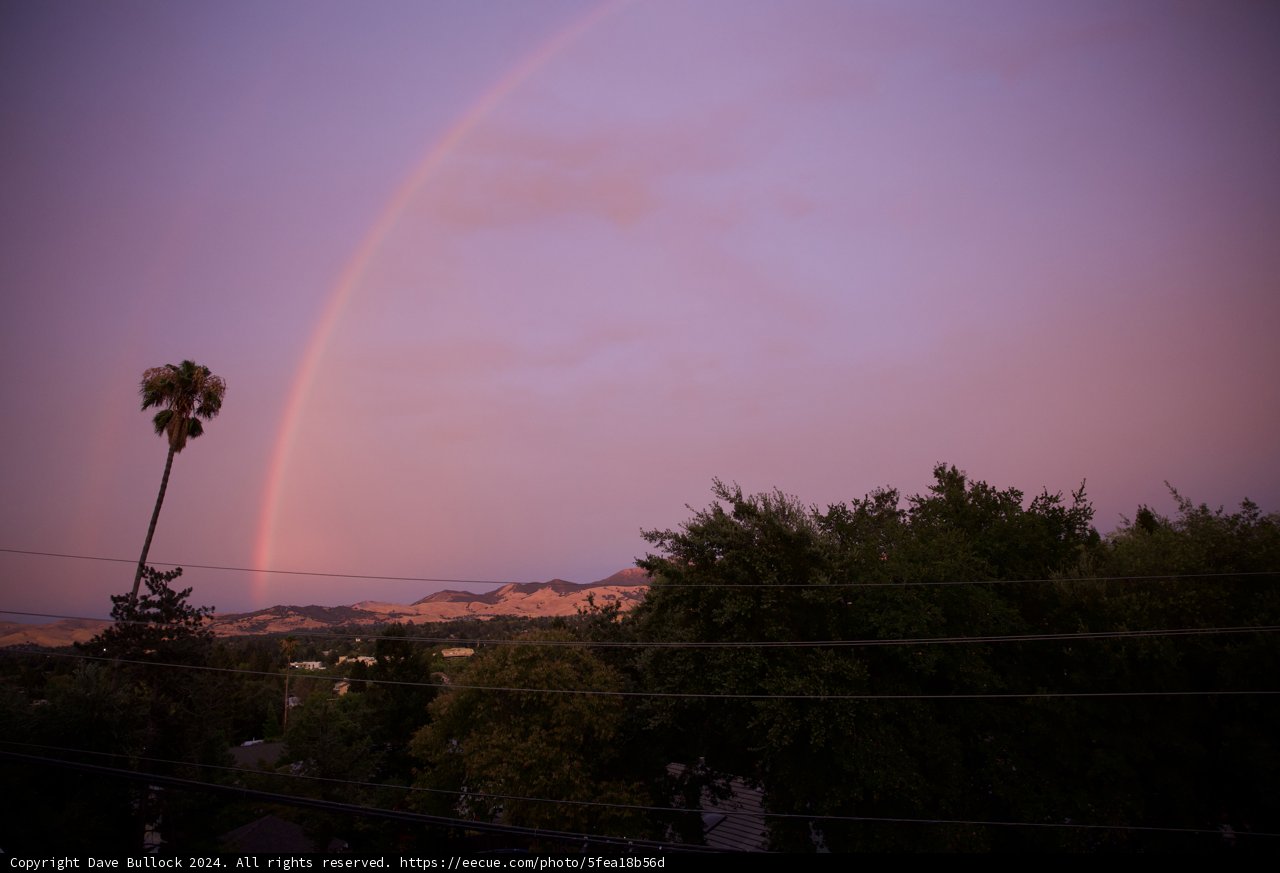 Rainbow Over a New Beginning