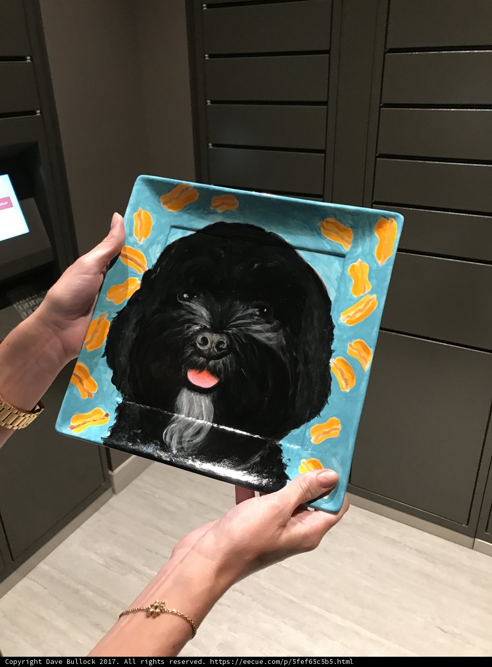 Hand-painted Pooch