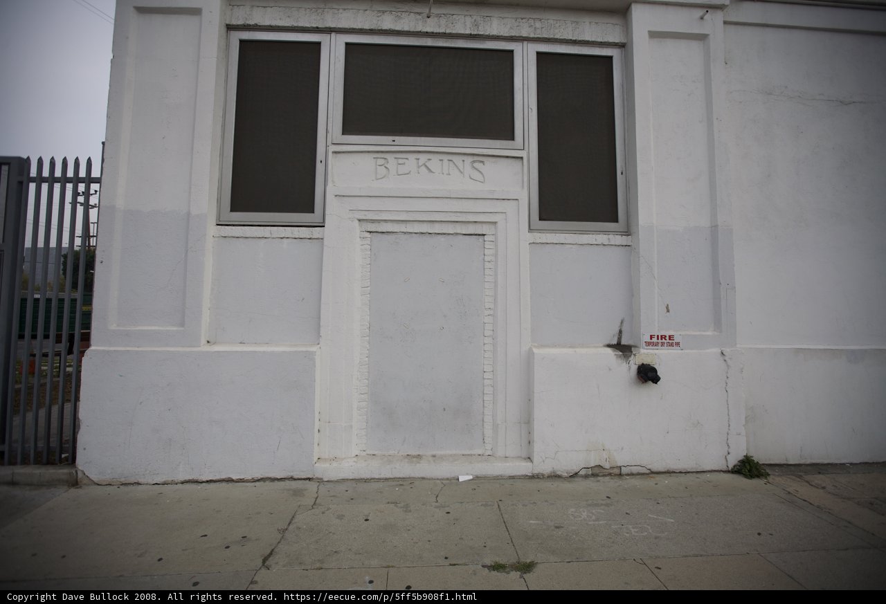White Building with Door and Window