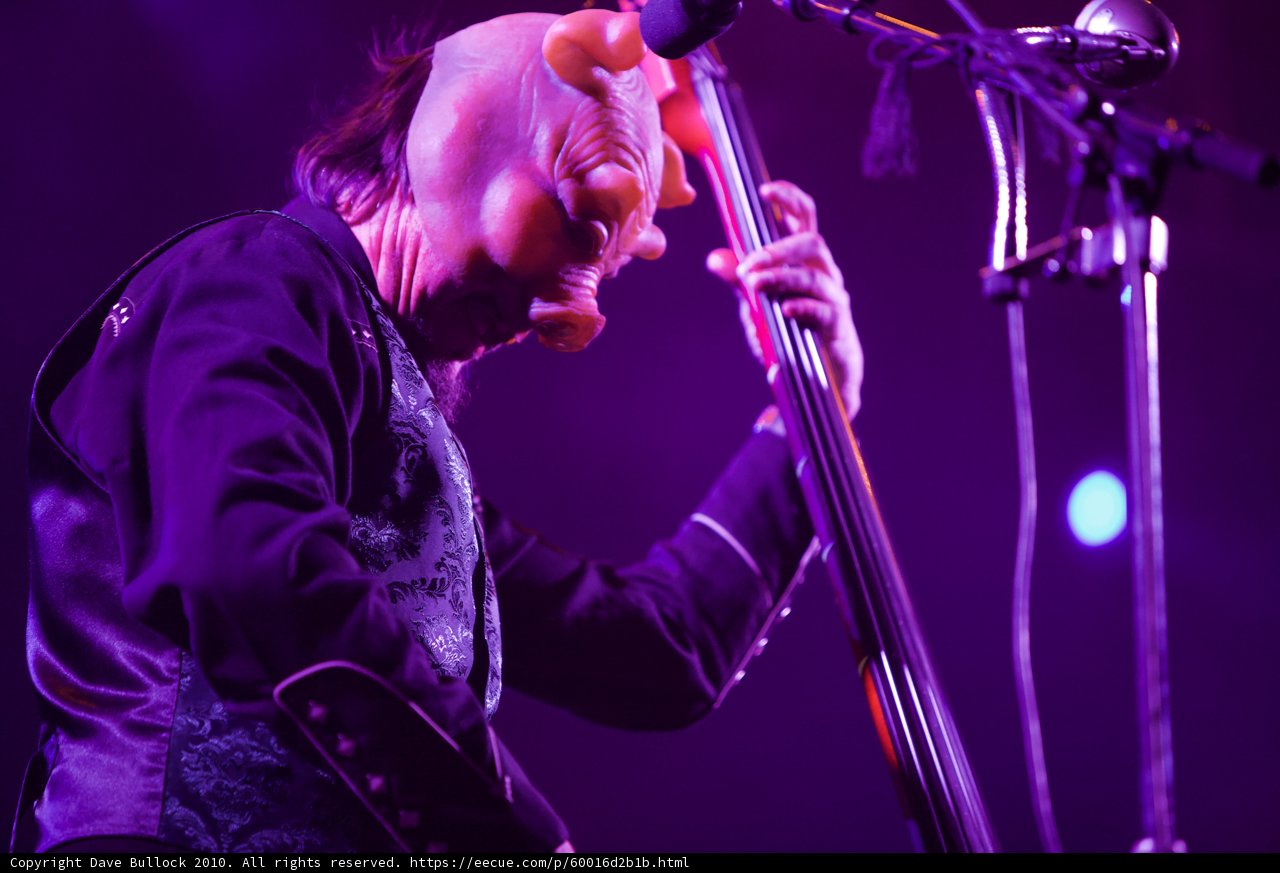 Masked Cellist's Concert at Coachella