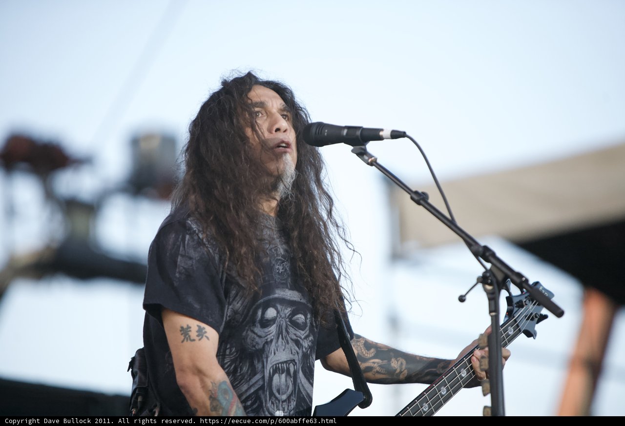 Tom Araya Shreds at Big Four Festival