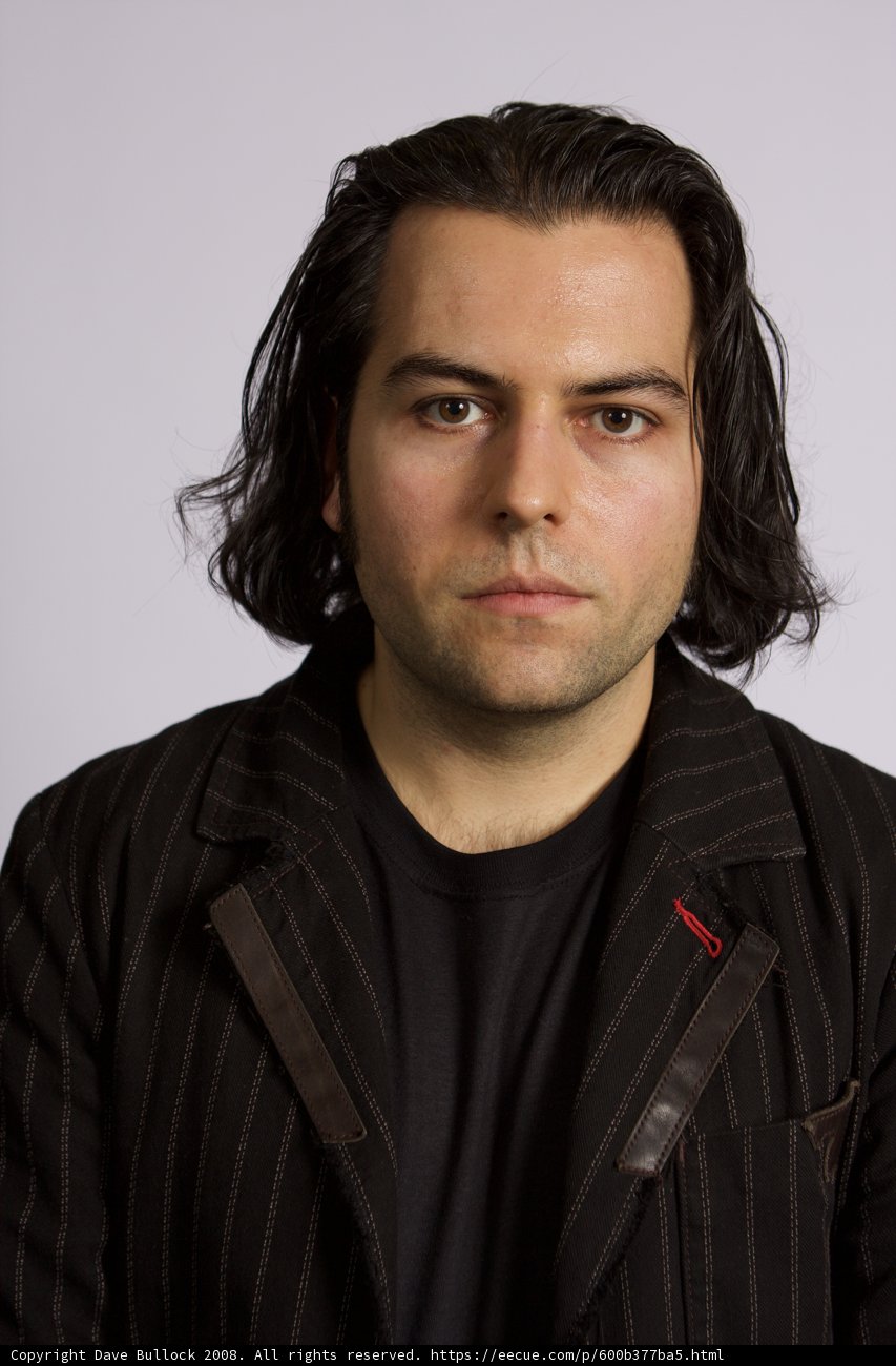 Long-Haired Gentleman in Formalwear