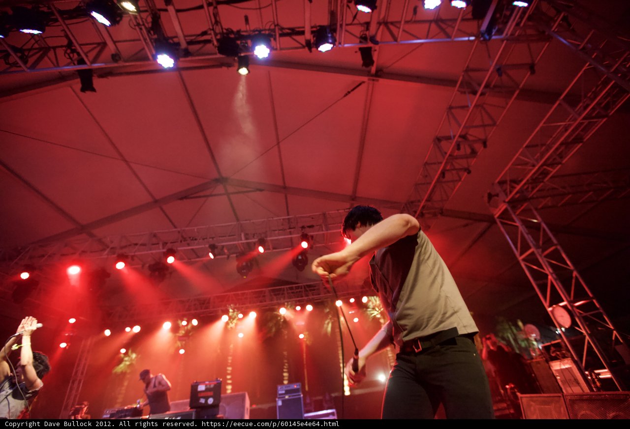 Outstretched Arms on Stage