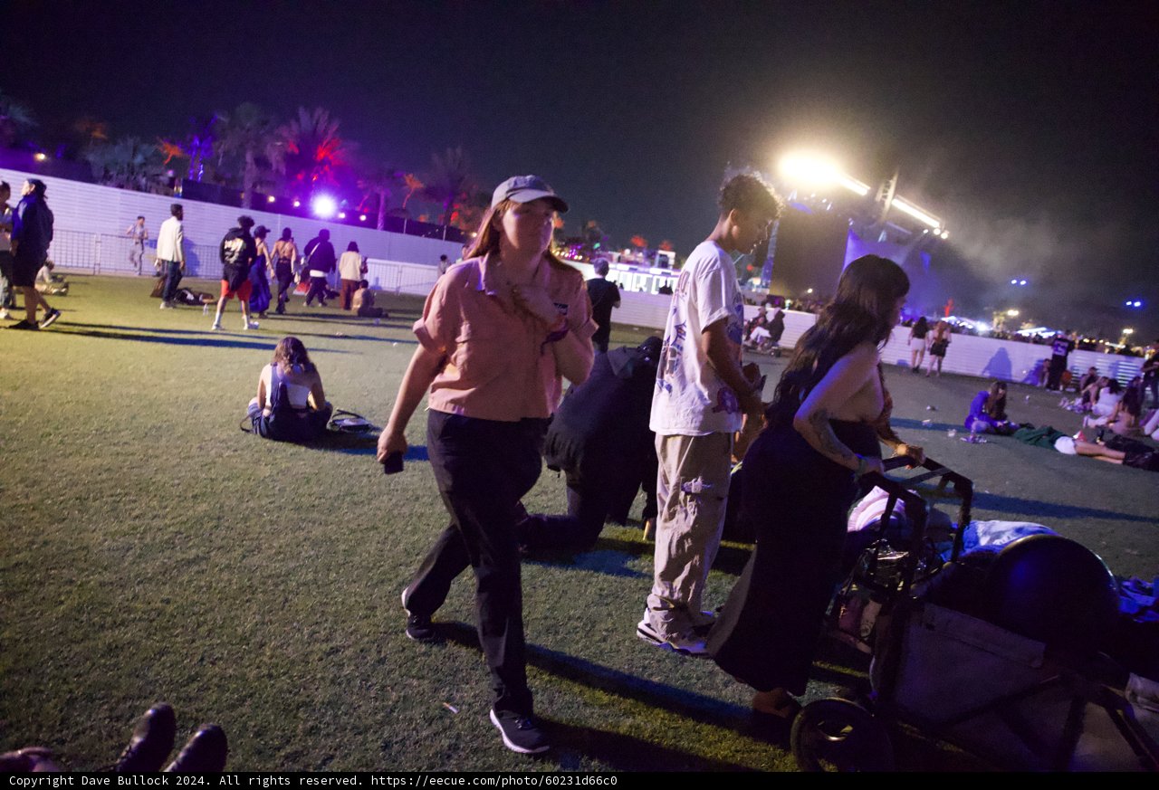 Nighttime Vibrance at Coachella 2024