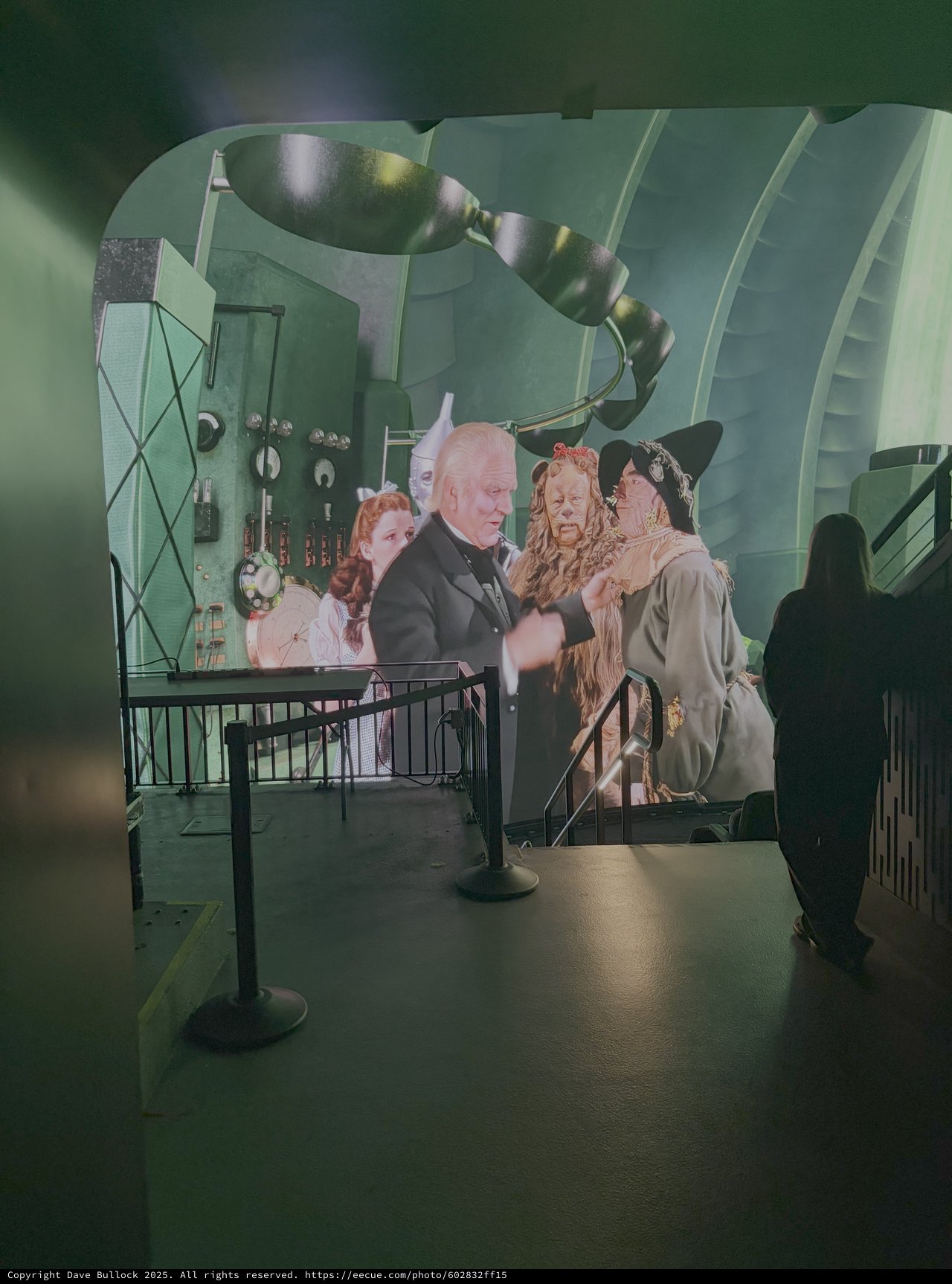 Museum Display Featuring Classic Movie Scene Recreation