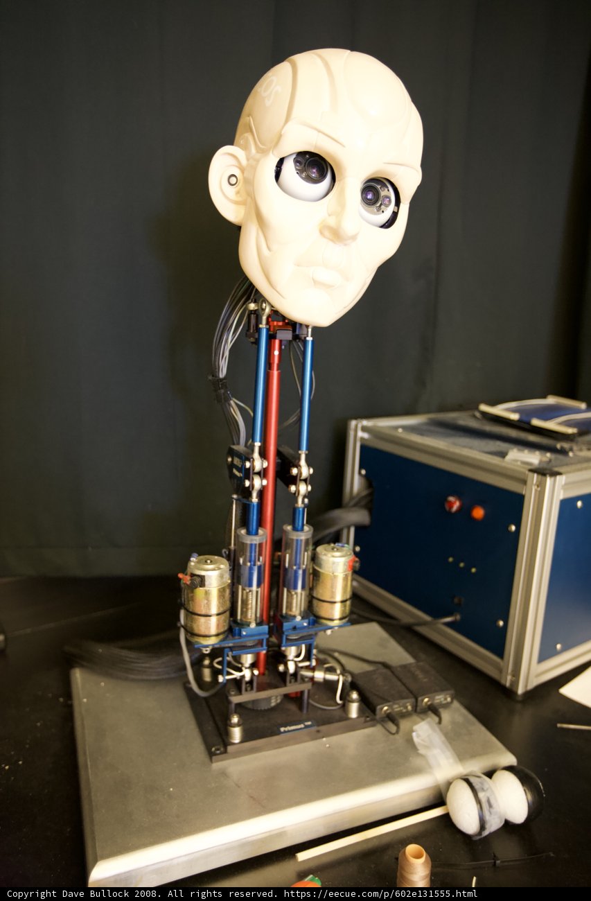 Robotic Helm with Human-like Features