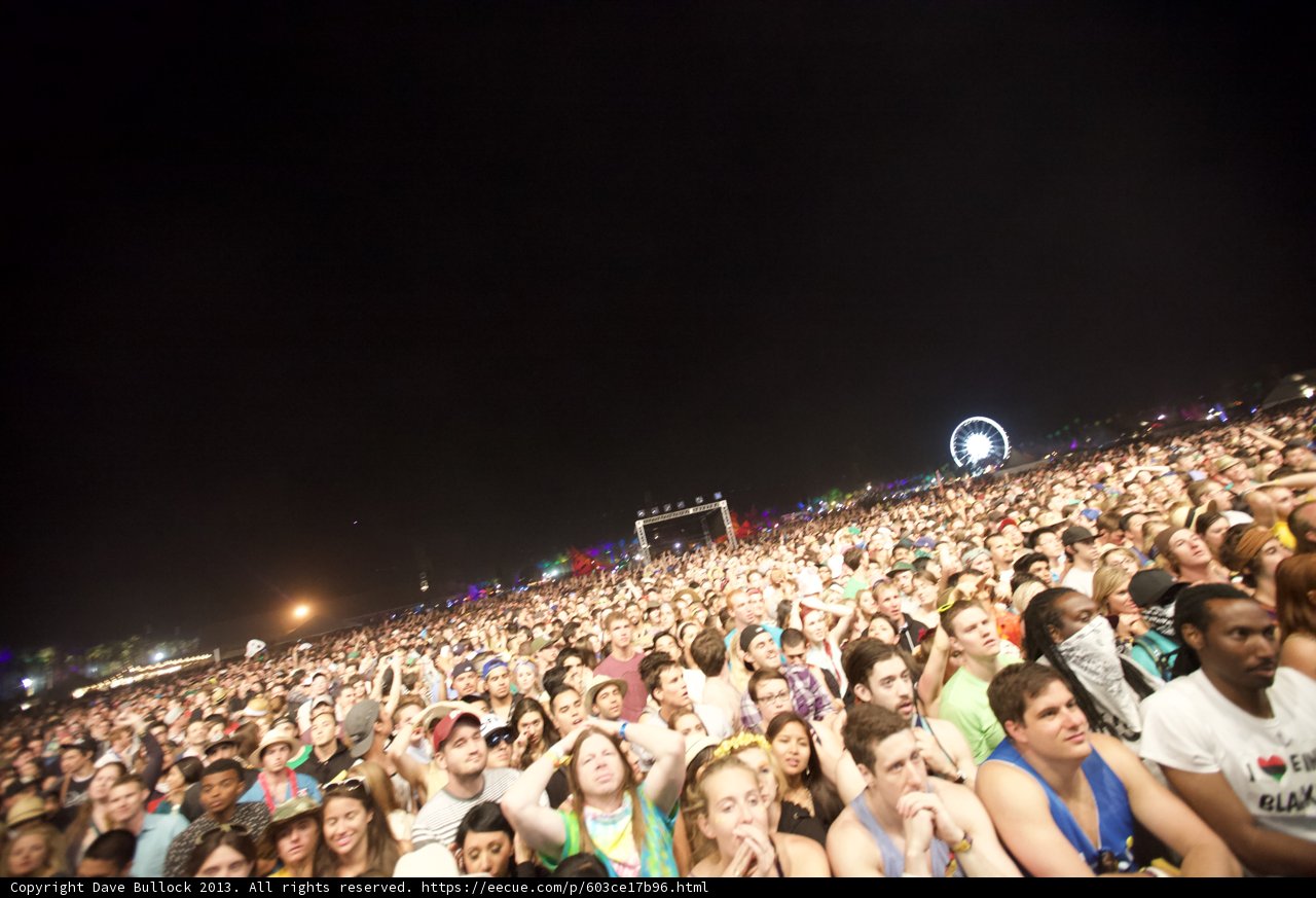 Coachella's Night Sky Concert