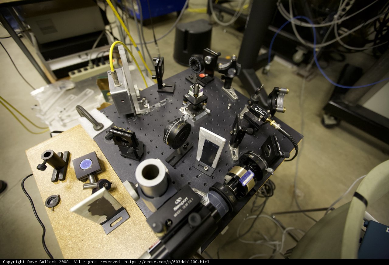 Electronic Devices on a Workshop Table