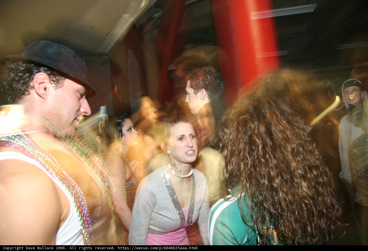 Blurry Nightlife Celebration at Urban Club