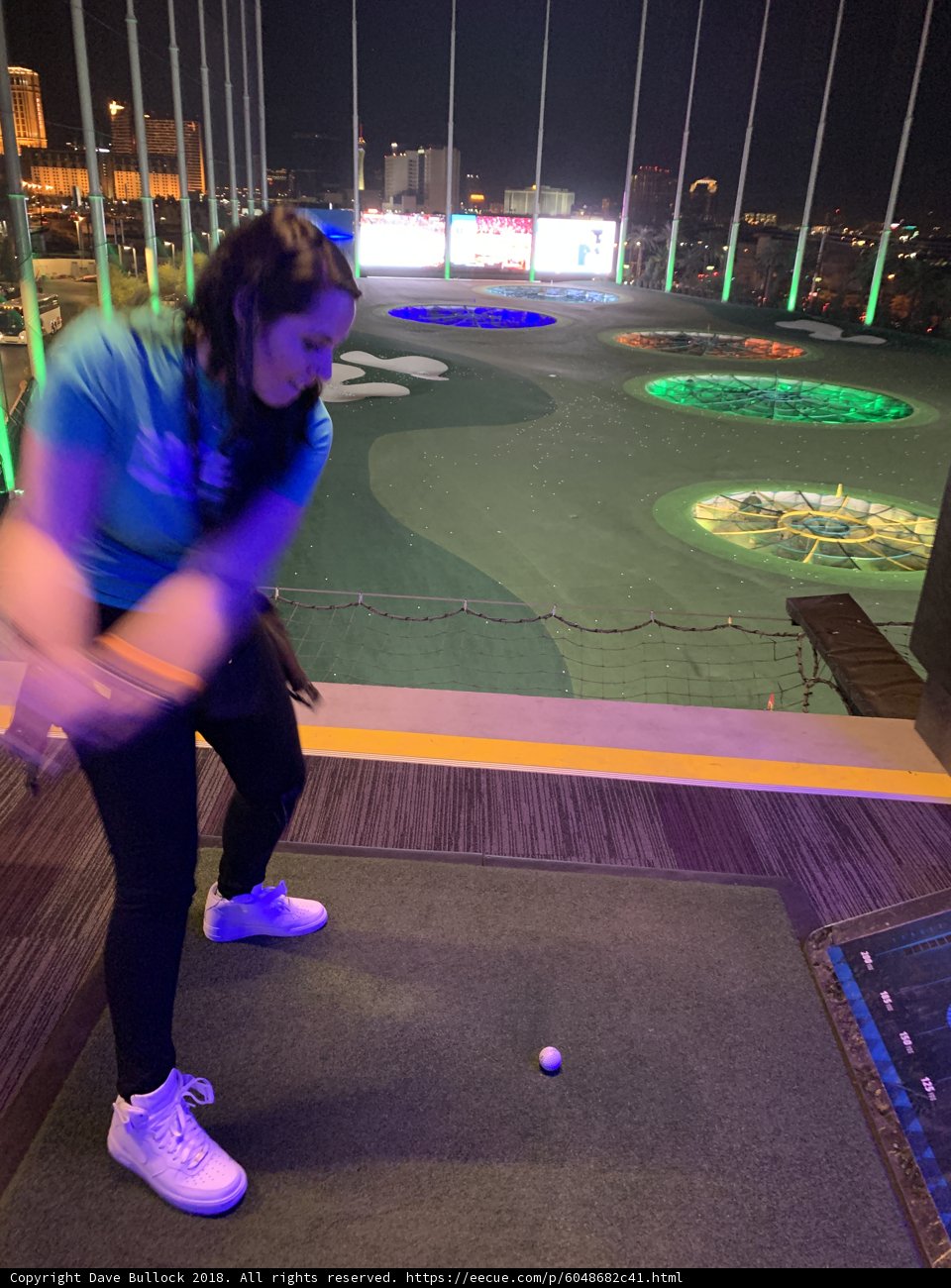 Nighttime Golfing Fun
