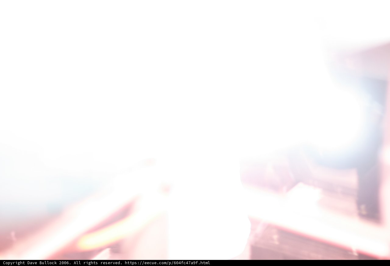 Blurred silhouette in the sun