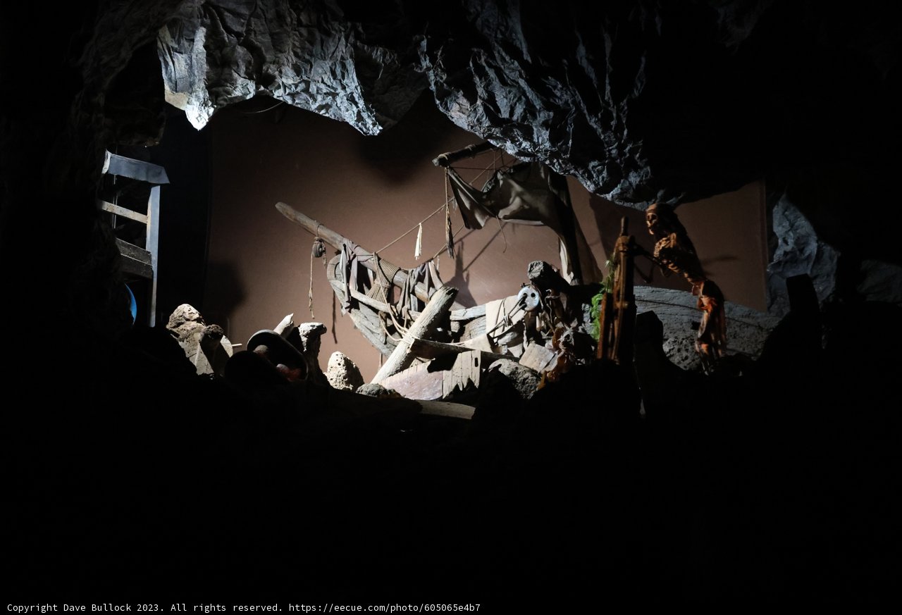 Exploring an Ancient Cave