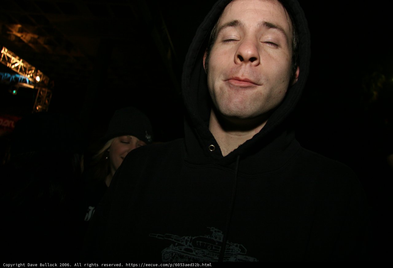 Black Hoodie Meditative Moment