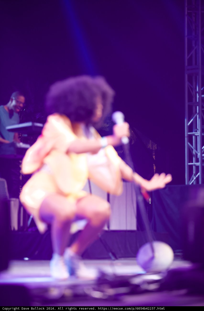 The Sunshine Songstress takes Center Stage