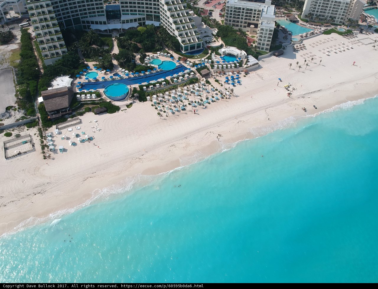 Relaxing at a Luxurious Beach Resort in Cancun