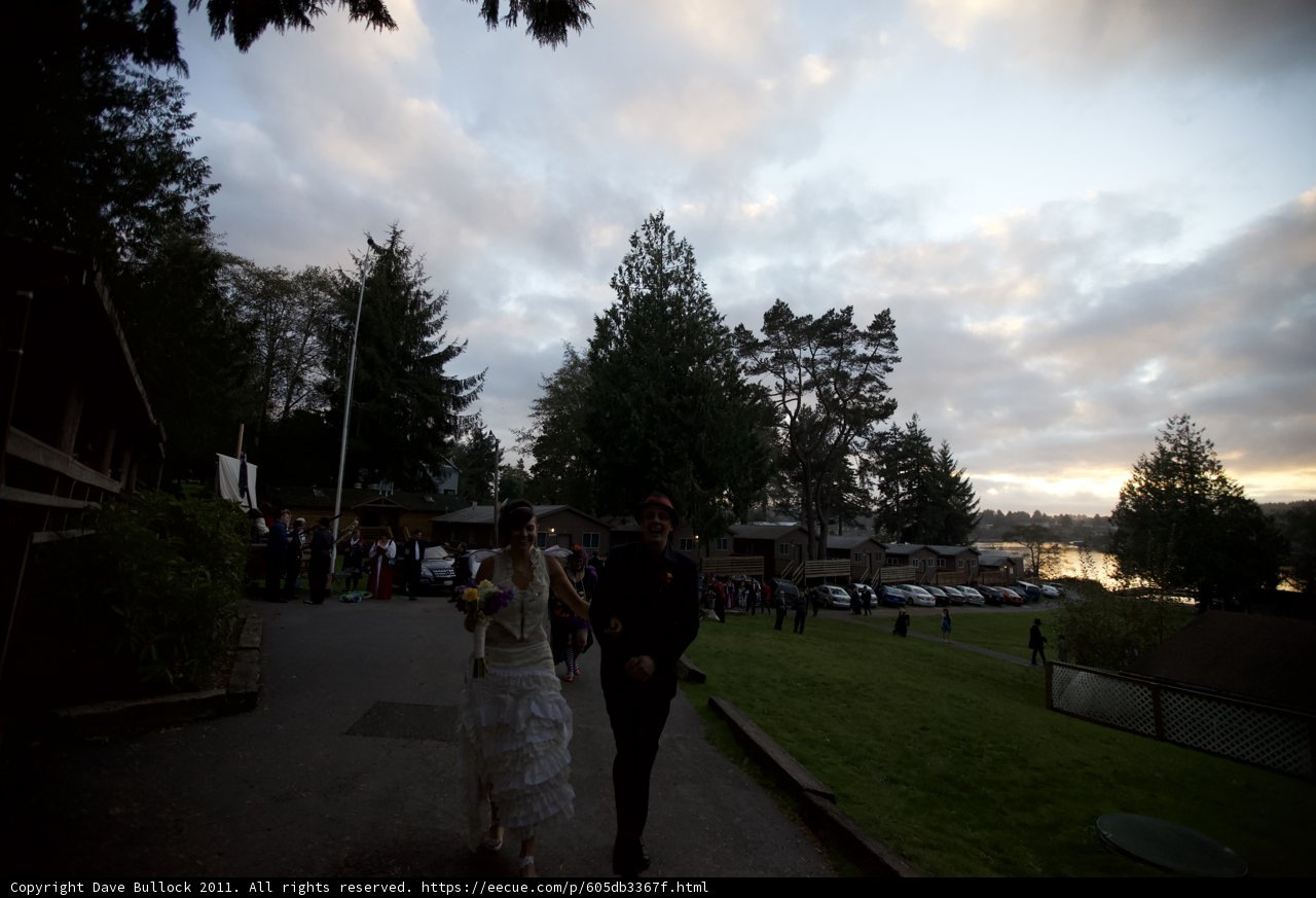 Sunset Stroll as Newlyweds