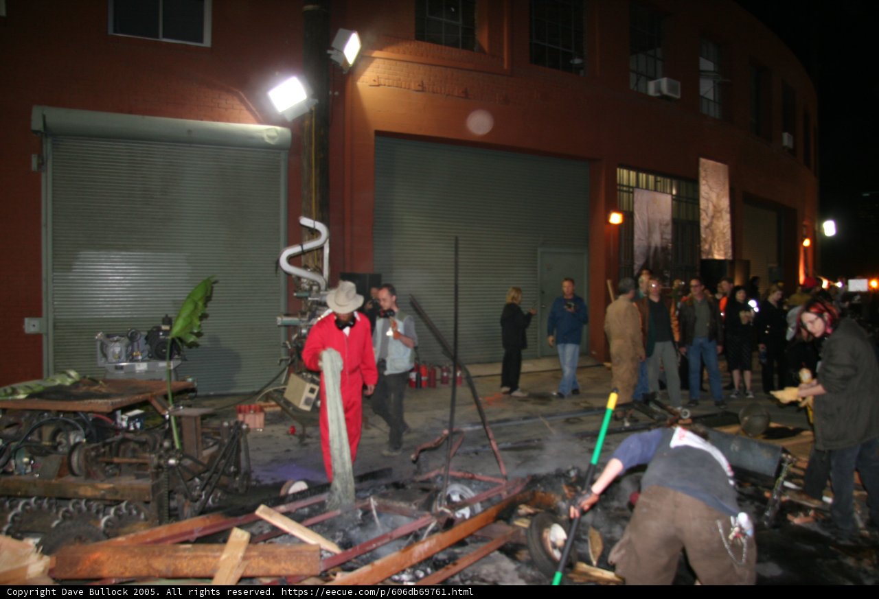 Aftermath of a Factory Fire