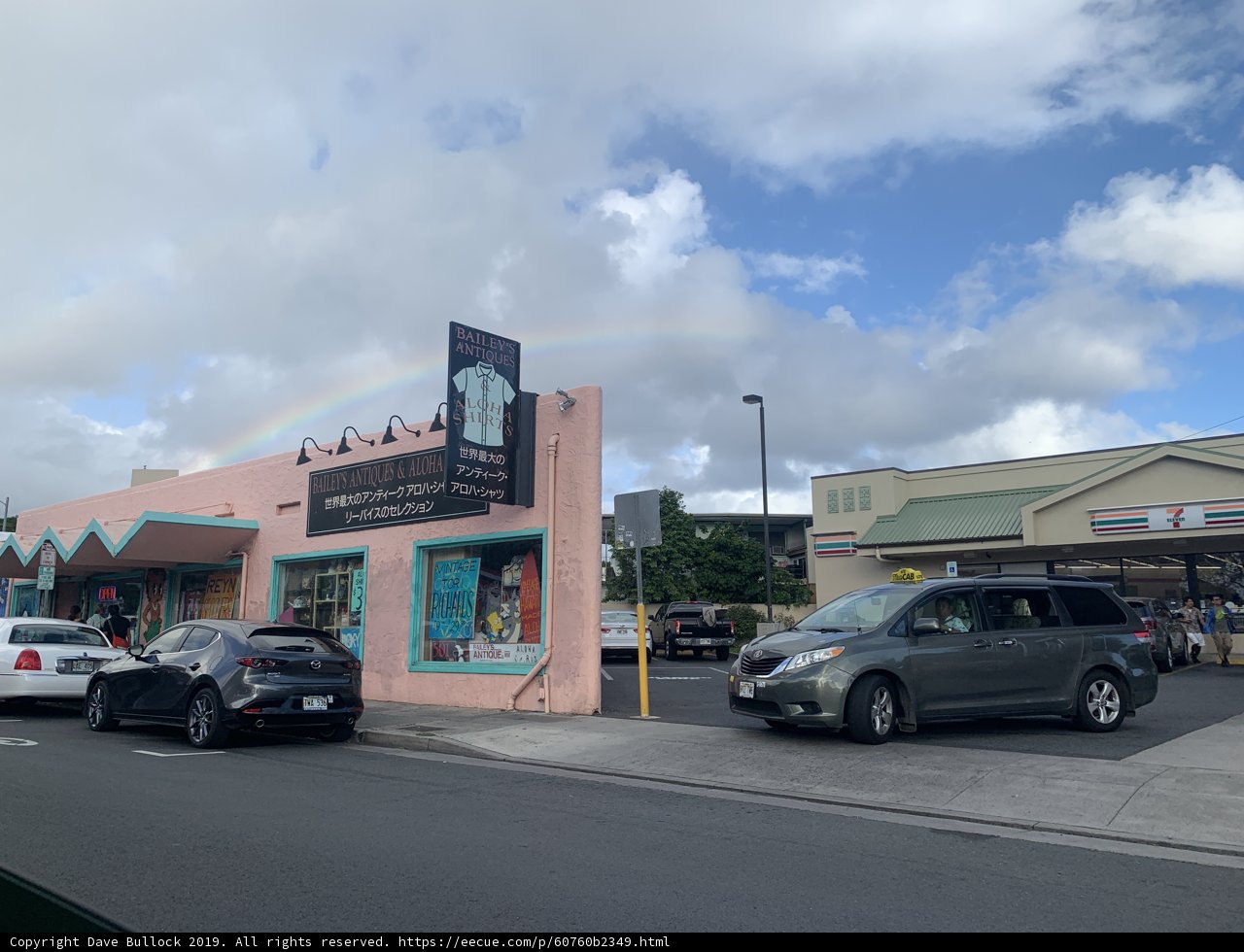 Rainbow Over the Storefront