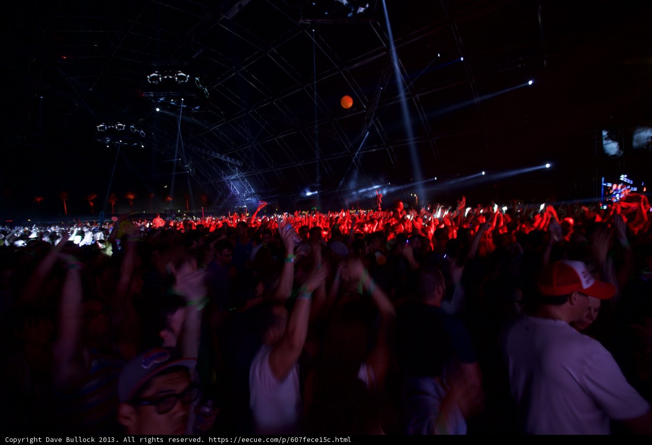 Coachella Crowd Goes Wild