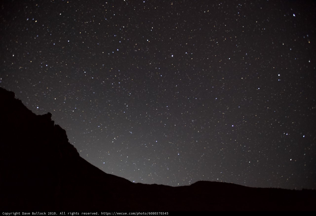 Starry Night Sky