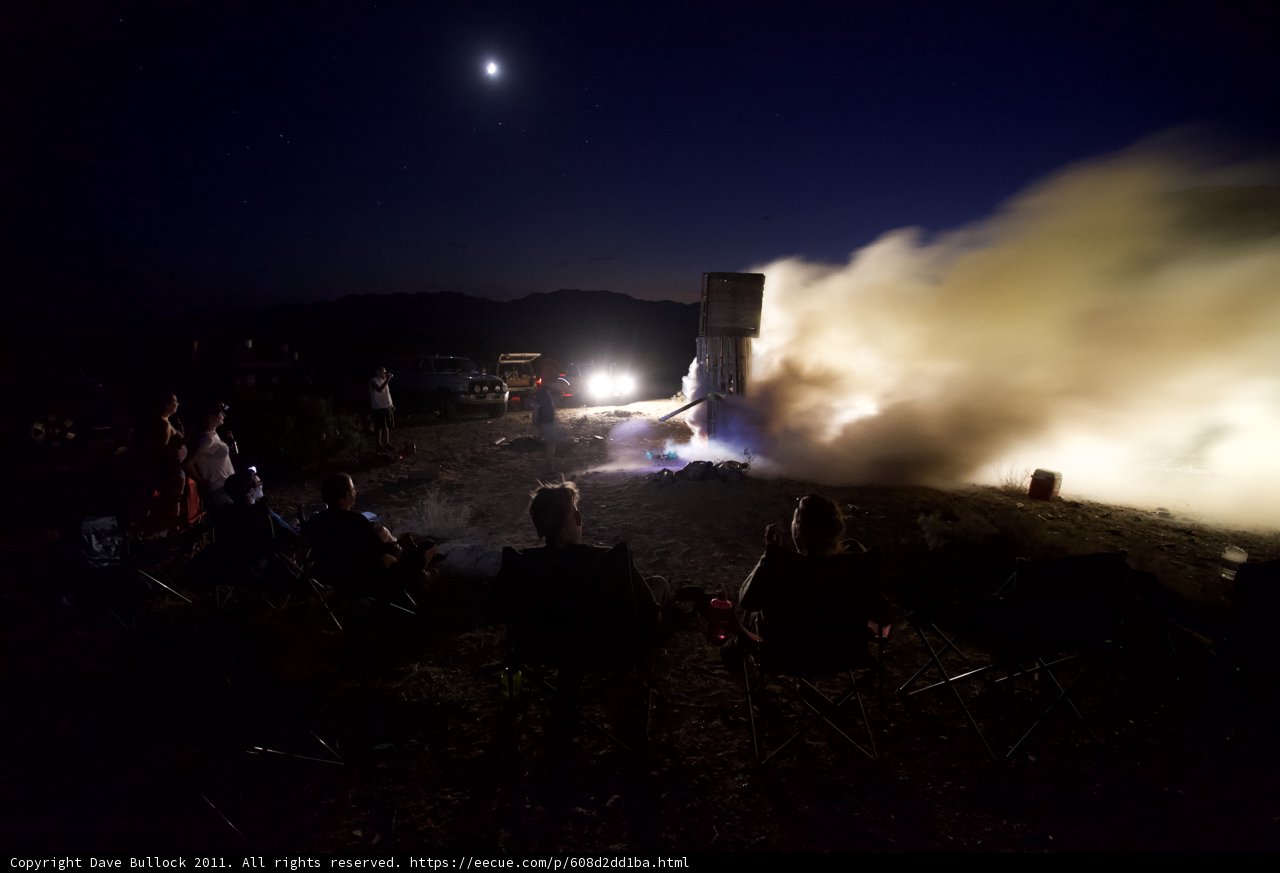 Rocket Launch Night Spectacle