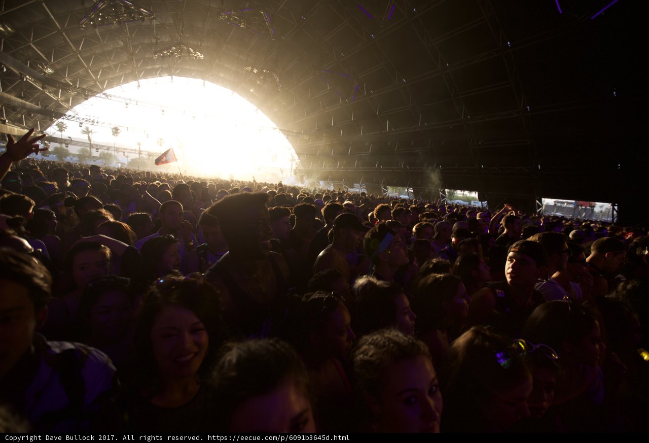 Sun-kissed Crowd at Coachella 2017