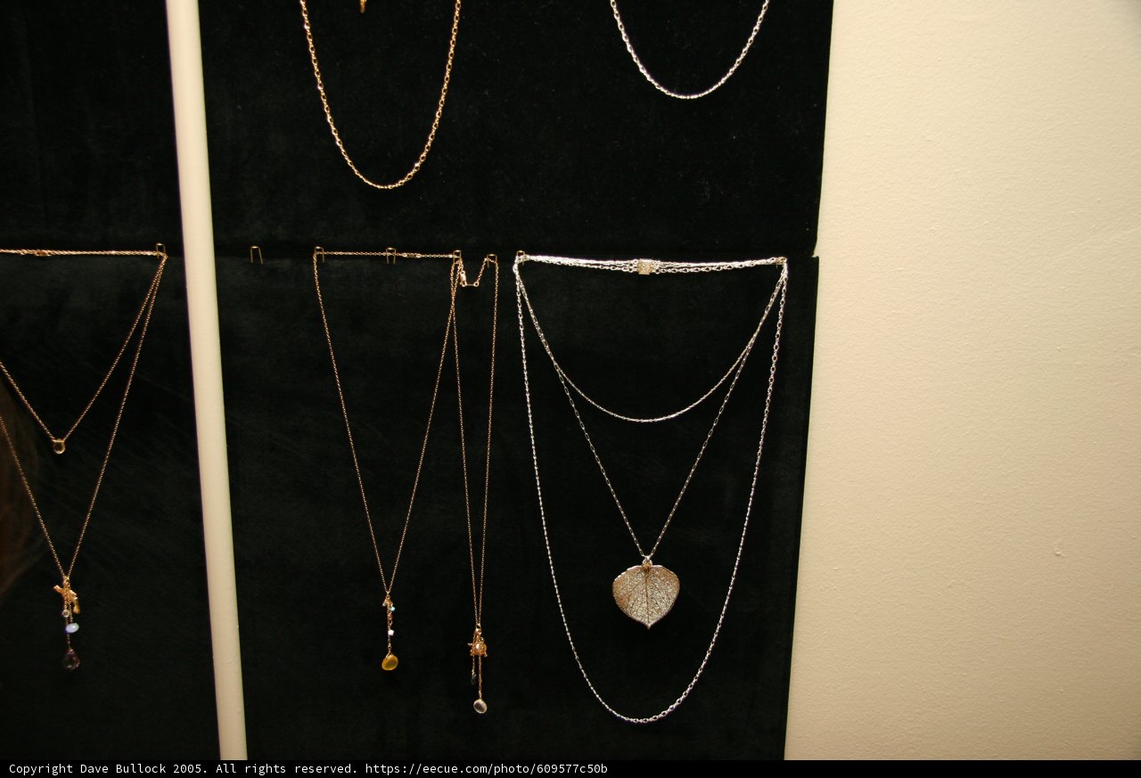 A Dazzling Array of Necklaces
