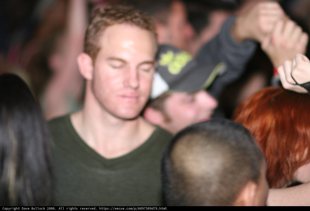 Red Haired Man at Urban Club