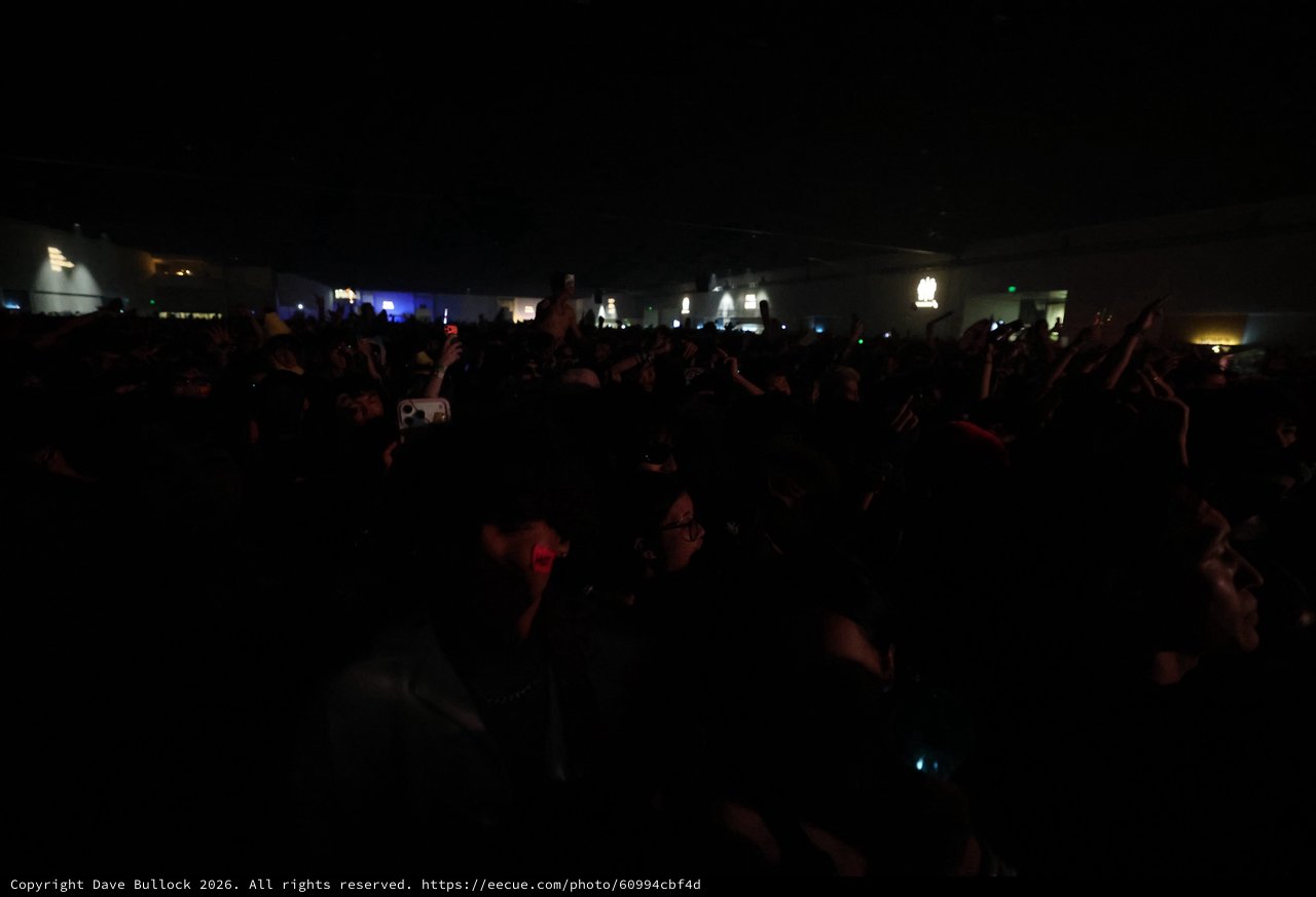 Dark Concert Crowd Surges at Wobbleland 2026