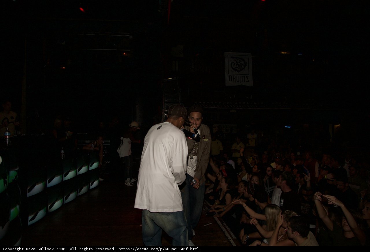 On Stage at Urban Club