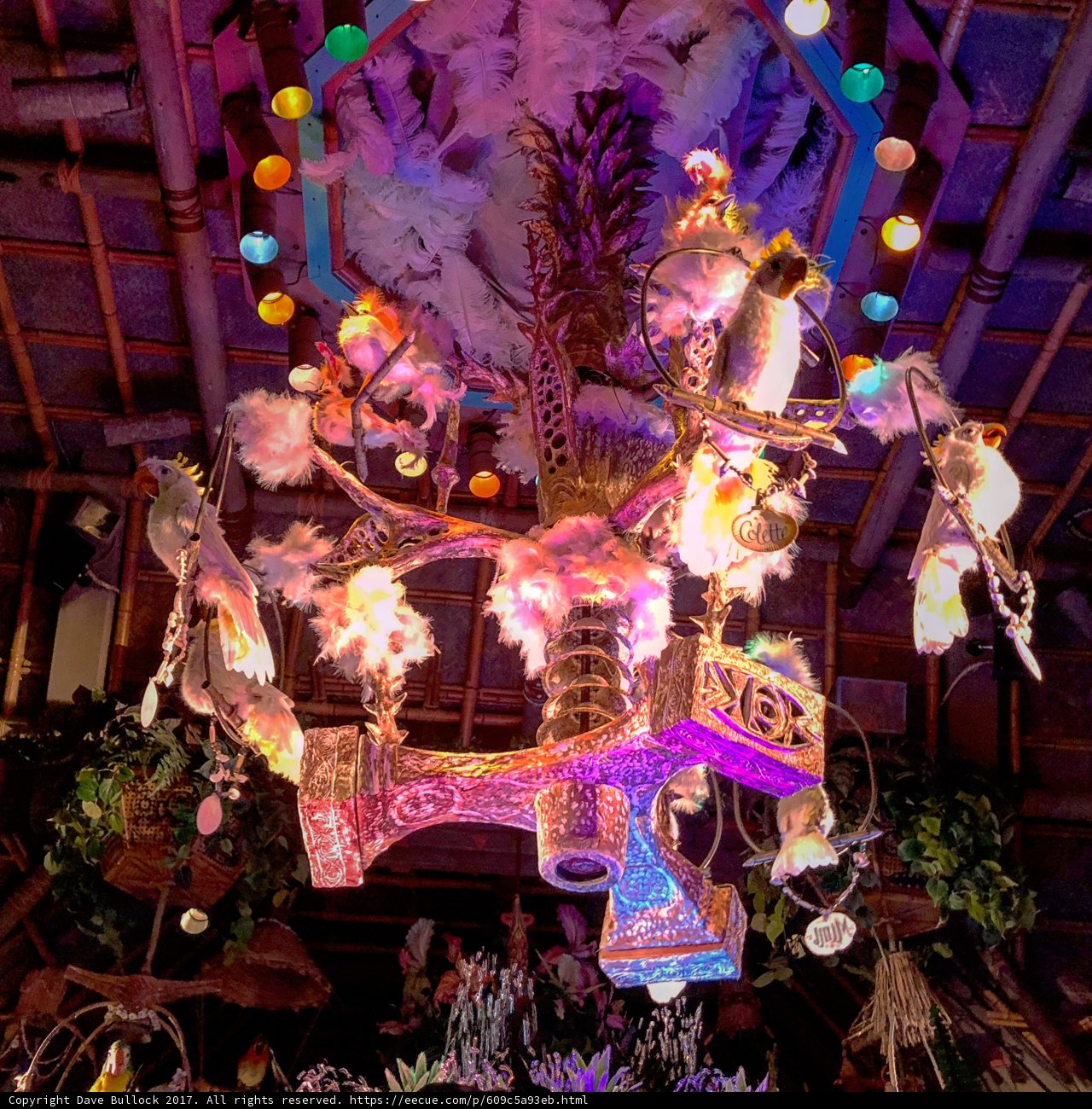 Radiant Chandelier at Disneyland Park