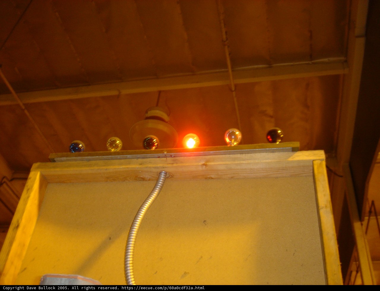 Illuminating Plywood Fixture