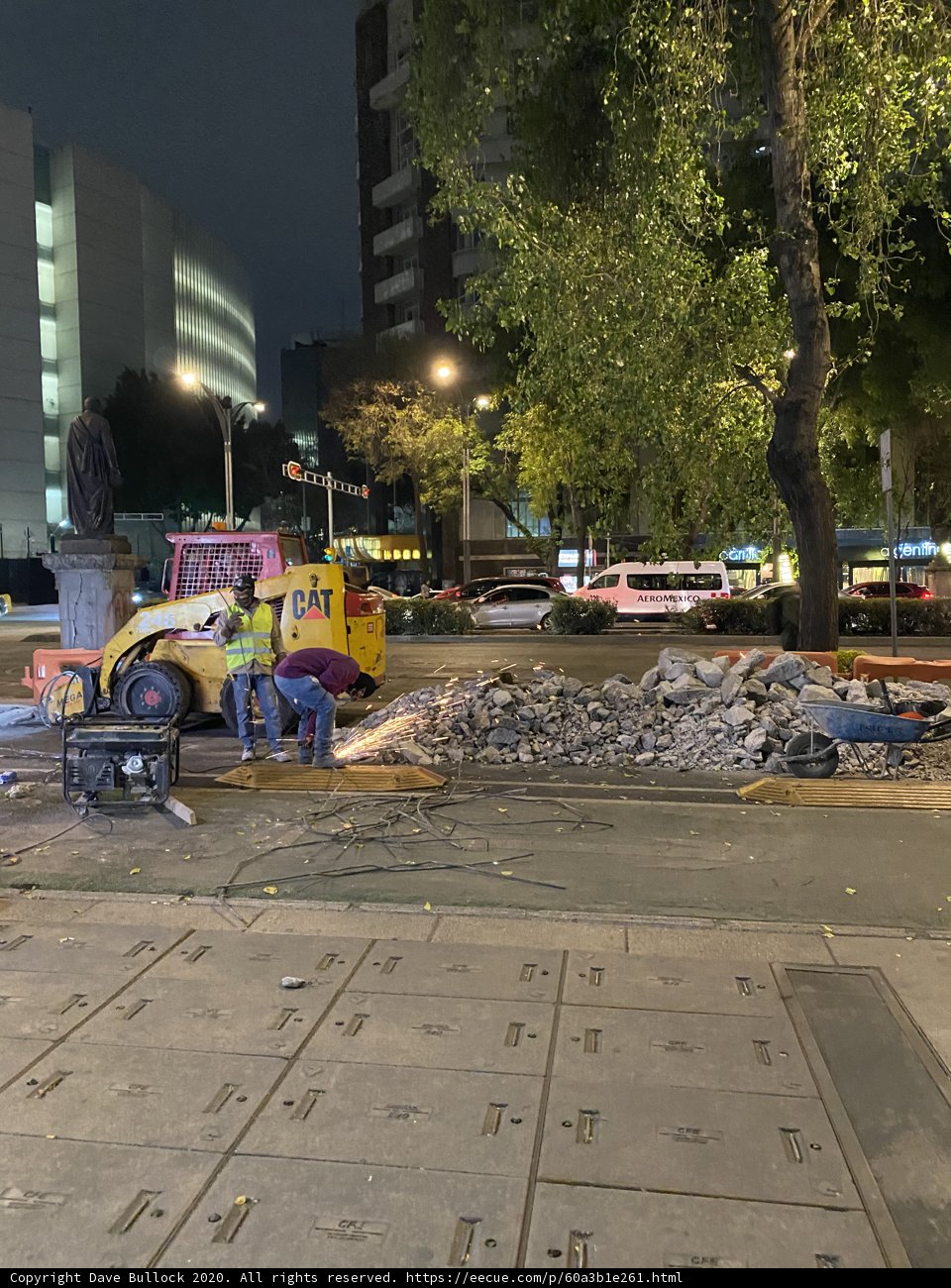Urban Construction Site in Cuauhtémoc
