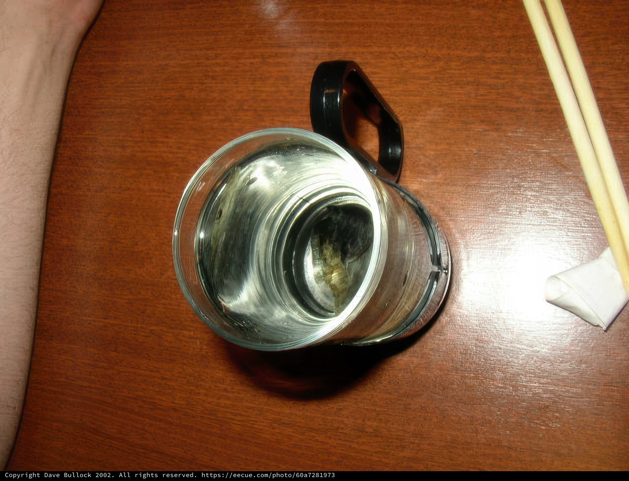 A Cup of Tea with Chopsticks