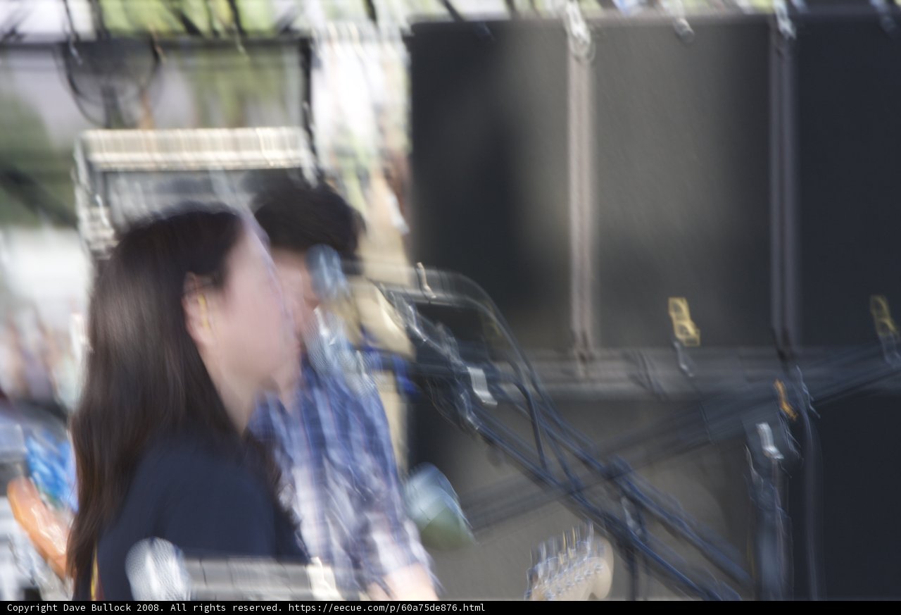 Blurry Guitar Goddess