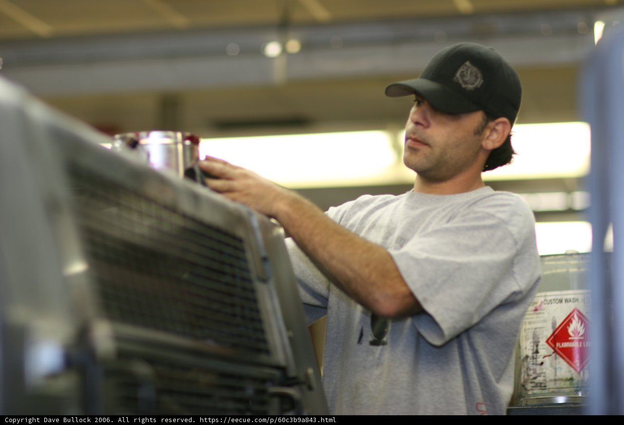 Working on the Machine