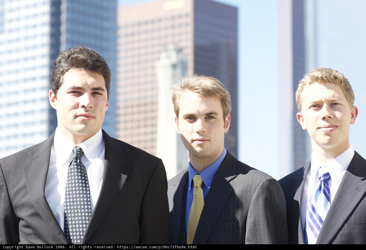 Three Dapper Gents