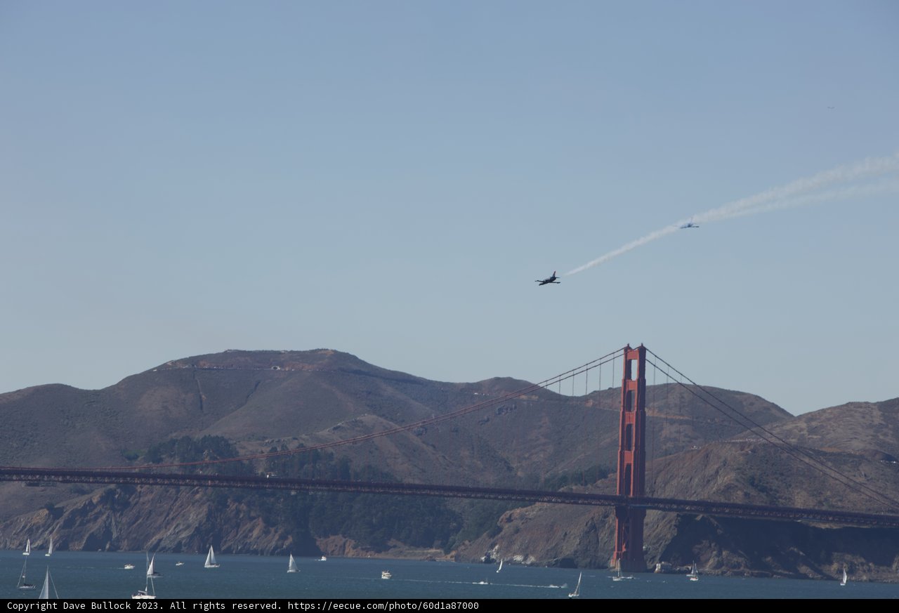 Soaring High Above the Bay: Fleet Week Air Show 2023
